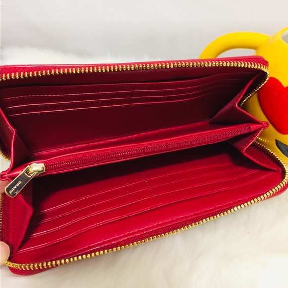 ❤️NWT Coach Accordian Zip Wallet iSignature Canvas - Picture 5 of 7